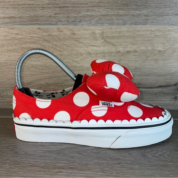 RARE Woman’s VANS Authentic Gore x Disney Minnie's Bow 2018 Size 5 - Picture 3 of 11